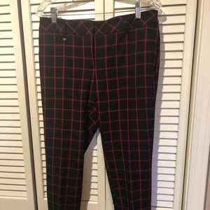 White House Black Market Plaid Pants